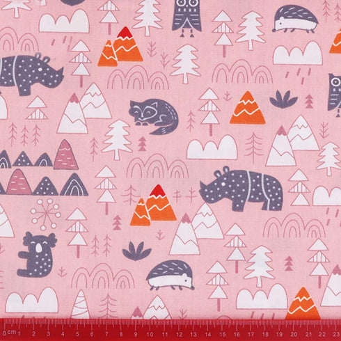 Hanjunzhao Cute Animals Print Quilting Fabric, Pre-cut Fat Quarters Fabric Bundles for Quilting Sewing,18 x 22 inches...