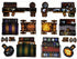 Market - 40pc Double-Sided Market Stall & Prop Pieces for Starters & Masters Alike - Roleplaying Objects for Dungeons & Dragons - Immersive Map Ac...