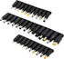 Universal 34pcs DC Connectors Plug Kit DC Power Adapter Connector, 5.5 x 2.1mm female Base...