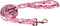 Halloween Dog Leash Match Dog Collar, Sturdy Durable Hawaii Cotton Dog Leash, Pink Dog Training Leash for Small Medium Large Dog...