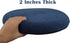 Sigmat Memory Foam Seat Cushion Anti-slip Soft Round Stool Cushion Chair Pad 16 Inch Camel...