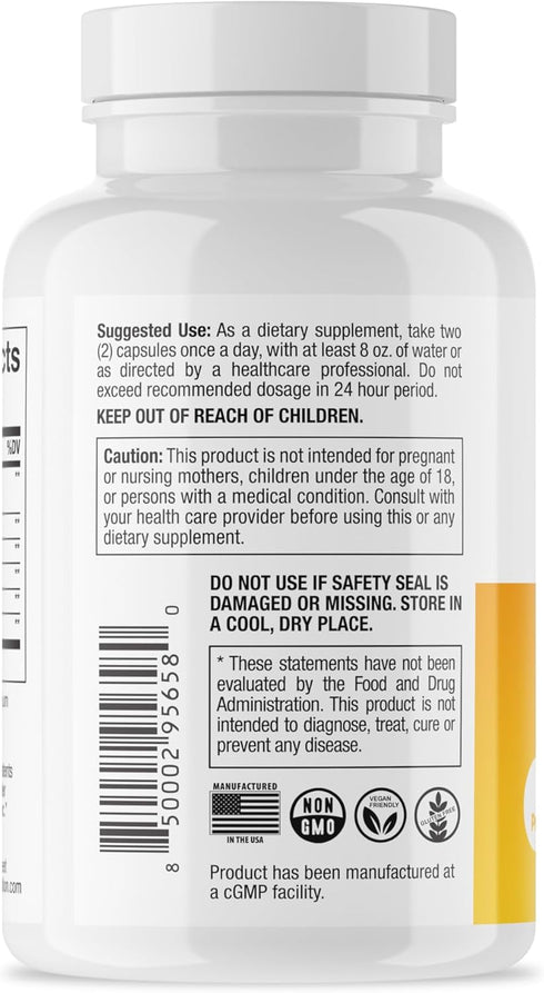 DR. EMIL NUTRITION Total Gut Health Complex - Prebiotic + Probiotic + Postbiotic Gut Health Supplements for Women and Men - Probiotics for Digesti...