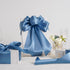 MEEDEE Smoke Blue Satin Ribbon Lux Double Faced Satin Ribbon 3 Inch Dusty Blue Ribbon Ribbon by 10 Yards Smoke Blue Ribbon for Crafts, Christmas T...