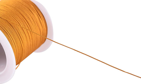 KONMAY Nylon Bracelet Making String, 12 Rolls 0.4mm Mixed Thin Nylon Beading Thread, Braided Chinese Knotting Cord for Jewelry Making Beading and ...