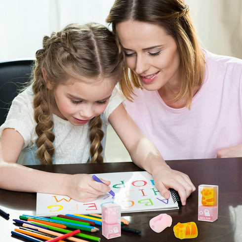 4 Pcs Cute Cat Paw Pencil Sharpener Kawaii Manual Pencils Sharpeners Cat Claw Cute Pencil Sharpener Kids Handheld Pencil Sharpener Cute School Sup...