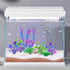 AQUANEAT Fish Tank Accessories,Fish Tank Plants, Aquarium Decorations Green Plants, 10pcs Purple Fish Tank Decorations...