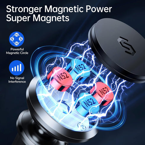 Syncwire Magnetic Phone Holder for Car, Super Strong Magnet Phone Holder Mount Air Vent 360° Rotatable Cell Phone Holder Mount for Car Compatible ...