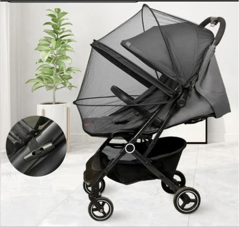 Mosquito Net Universal Stroller Netting - Mosquito Netting for Strollers - Durable Stroller Netting - Double Zipper Design Netting...