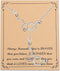 FUSTMW Happiness Serotonin Molecule Y Necklace Chemistry Jewelry Science Teacher Gifts for Science Lovers (25.5inches y necklace)...