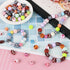 400 Pcs Sports Ball Beads for Jewelry Making, Acrylic Sports Beads Bulk, Baseball Basketball Soccer Volleyball Softball Football Beads with Box, S...