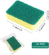 24 Pack Sponge Individually Wrapped, Bulk Kitchen Dishwashing Sponge, Non Scratch Scouring Pad, Odor-Free Scrubbers for Cleaning Sponge Wipes for ...