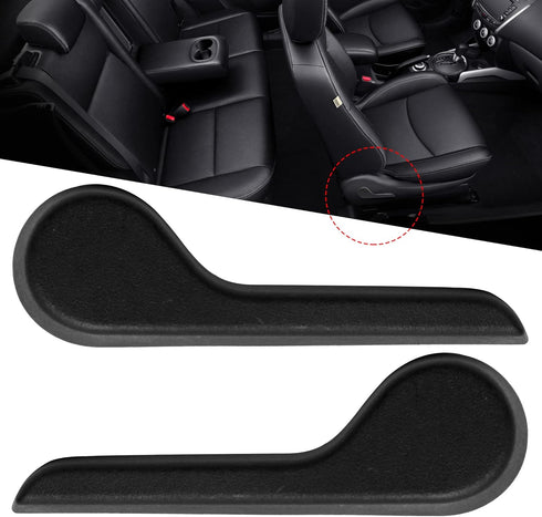 Seat Recliner Handle LH Driver Side RH Passenger Side Front Ebony for 2007-2013 Chevy GMC Pickup Truck SUV (Black) Replaces?15232594 15232598 OE G...