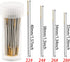 100pcs Cross Stitch Needles + 2 Needle Threader Golden Color Large Eyes Cross Stitch DIY Embroidery Hand Needles Sewing Needles in Transparent Box...