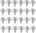 Bonsicoky 50 Pcs Stainless Steel Boat Canvas Snaps, 3/8" Socket Snap Screw Canvas Snap Tool for Boat Covers, Total Length: 16mm...