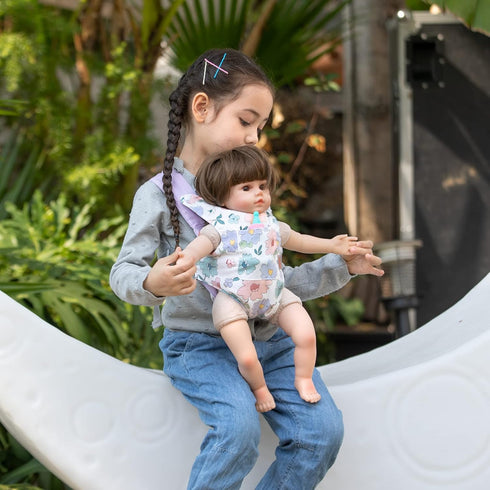 GAGAKU Baby Doll Carrier for Kids Stuffed Animal Carrier Reborn Baby Carrier with Adjustable Straps for American Girl Doll Bitty Baby Doll Accesso...
