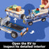 WINNER SPACE City Camper Van Building Set, City Camping Car Building Kits, STEM Building Blocks Toys for Kids, Great Gift Idea, Building Sets for ...