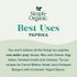 Simply Organic, Paprika Ground Certified Organic, 2.96 Ounce Container...