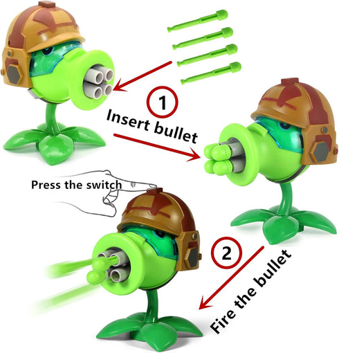 1 PCS Plants and Zombies Toys Action Figures Zombies PVZ Toys Set 1 2 Series Great Gifts for Kids and Fans,Birthday and Christmas Party...