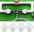 2 Pack 1/2" PVC Pipe Union Fittings PVC Adapter with EPDM O-Ring White 1/2 Inch Slip Union Coupling Adapter Schedule 40 for Irrigation, Pool & Spa...