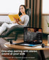 comiso Small Bluetooth Speaker with Stereo Sound, Punchy Bass Mini Speaker with Built-in-Mic, Hands-Free Call, Small Speaker with Brief Design. Po...