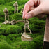3 otters 100PCS Army Men Toy Soldiers, Army Men Playset Plastic Soldier Figures Multiple Poses for Boys Birthday Gift Yellow...