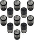 12PCS Aluminum Alloy Rubber Sealed Tire Cap, American Flag Tires Caps, Leak-Proof Air Protection Light-Weight Compatible with Cars, SUVs Motorcycl...