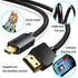 Micro USB to HDMI Converter, 4K 1080P HDMI Extender Cable 1.5M/ 5ft Adapter, Copy and Expand Videos Pictures from Mobile Phone or Tablet to HDTV M...