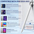 iPad Apple Pencil 9th&10th Generation, Fast Charge Stylus Pen for iPad Palm Rejection and Tilt Sensitivity, Compatible with iPad Pro 11/12.9in, iP...