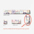 PBT keycap 5-side Dye sublimation Cartoon anime Cherry ESC large keys Enter 6.25u Space Bar supplement Mechanical keyboard replacement keycap for ...