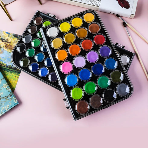M&G Watercolor Paint Set, 48 Colors Painting with Water Brush Pens, Great for Kids and Adults, Art Supplies, Perfect Starter Kit for Painting...