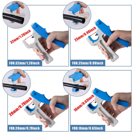 2 Pcs Drip Irrigation Hole Punch Tool,Watering System Drip Irrigation Tubing Hole Punch Used for 16/20/25/32 mm PE Pipe and Emitter Insertion...