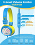 RIYO KH20 Kids Headphones with HD Microphone Compatible with Phones/laptops/Tablets/Computers and Gaming Devices (Sky Blue)...