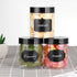 8 OZ Plastic Jars with Lids, 24 Pack Clear Plastic Slime Containers for Kitchen and Household Food Storage of Dry Goods, Creams and More, BPA Free...