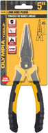 Olympia Tools Long Nose Pliers, 10-665, 5 Inches, black...