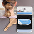 Black Hair Bands, 0.5 Oz - No Damage Black Hair Ties Elastic | Bundled With Wooden Comb - Medium Size Black Elastic Hair Ties, Gentle & Snag-Free ...