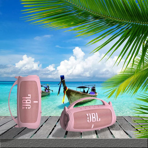 Silicone Cover Case for JBL Charge 5 Portable Bluetooth Speaker, Protective Skin Case for JBL Charge 5 Portable Bluetooth Speaker Accessories(Only...