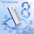 EBL Rechargeable AAA Batteries, 8 Pack 1100mAh NiMH Triple AAA Batteries and Individual AA AAA Battery Charger...