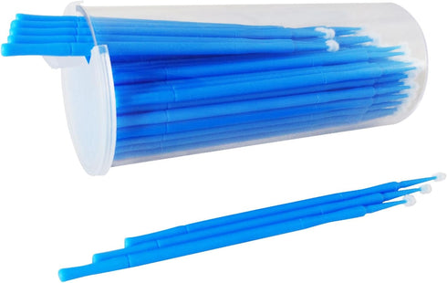 ATLIN Touch Up Paint Brushes, 100 Pack of 2.5mm Disposable Micro Applicators for Automotive Paint Chip Repair...
