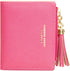 Womens Small Wallet Mini Purse Bifold Slim Card Case Holder Zipper Coin Pocket (Barbie Pink)...