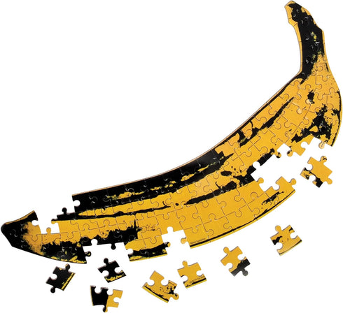 Galison Andy Warhol Mini Shaped Puzzle Banana, Multicolor...