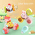3PCS DIY Spinner Fidget Toys for Boy Girl, Window Spinning Sensory Toy with Suction Cup Top, Baby Bath Toys 12-18 Months, First Birthday Gifts for...