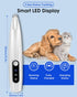 Upgraded Dog Paw Trimmer with LED Light, 9 mm Mini Blade (Approximately 1/3 in), Smart Display, Type-C Rechargeable Pet Clippers for Small Dogs Ca...