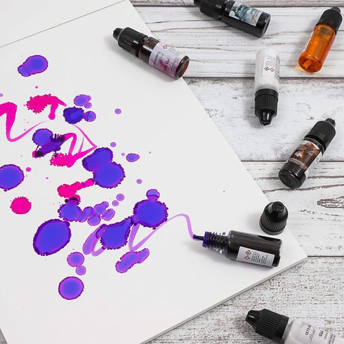 Bright Creations Alcohol Ink Pad Art Paper (8.5 x 11 Inches, 25 Sheets)...