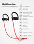 Otium Bluetooth Headphones, Wireless Earbuds IPX7 Waterproof Sports Earphones with Mic HD Stereo Sweatproof in-Ear Earbuds Gym Running Workout 15 ...