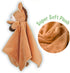 Horse Lovey Baby Security Blanket - Pony Stuffed Plush Animal Blankie 13x13 inches (Brown)...