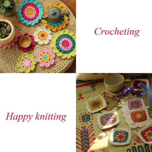 golo Crochet Yarn Cotton 6/4 Cotton Cone Yarn (Windmill Candy)......