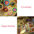 golo Crochet Yarn Cotton 6/4 Cotton Cone Yarn (Windmill Candy)......