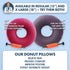 Dr. Frederick’s Original Donut Pillow - 15" Inflatable Donut Cushion for Tailbone Pain Relief - Seat Cushion for Hemorrhoids, Bed Sores, Prostatit...