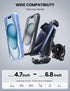 Lamicall Motorcycle Phone Mount, Bike Holder - Upgrade Adjustable Cell Holder, Bicycle Scooter Handlebar Cradle Clip for iPhone 15 Pro Max/Plus, 1...