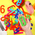 Tenare 268 Pcs Bulletin Board Letters Alphabet Letters Numbers and Punctuation Cutouts Letters Fun Bulletin Board Set for Classroom Chalkboard Bul...